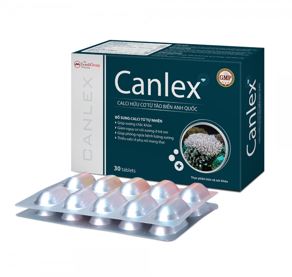 Canxi CANLEX dạng vỉ