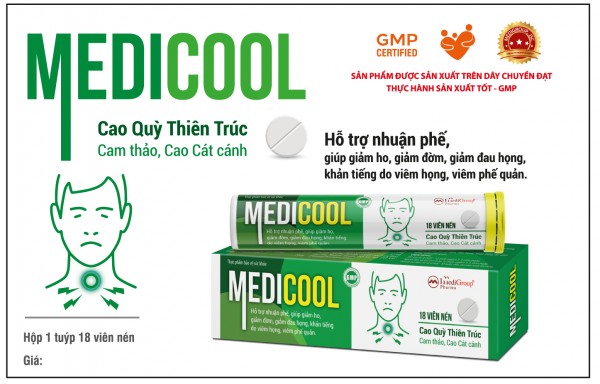 MEDI COOL - Hỗ trợ nhuận phế