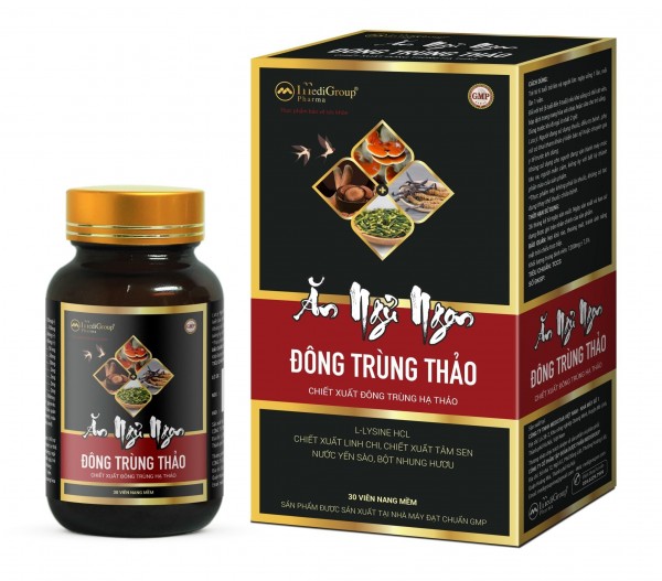 Ăn ngủ ngon đông trùng thảo