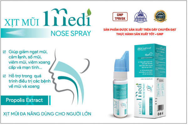 Xịt mũi Medi Nose Spray 