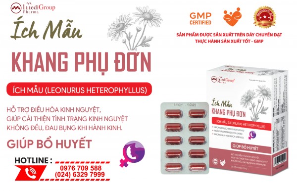 ÍCH MẪU KHANG PHỤ ĐƠN