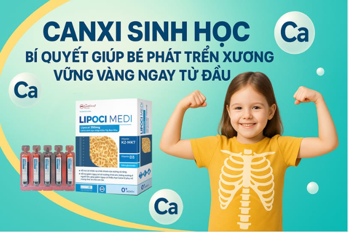 CANXI SINH HỌC LÀ GÌ? VÌ SAO MẸ NÊN CHỌN CHO BÉ TỪ SỚM?